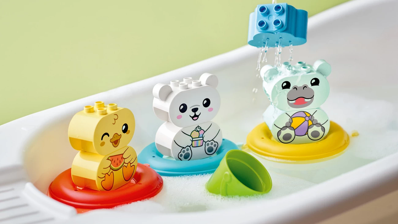 LEGO DUPLO 10965 - Badewannenspaß Schwimmender Tierzug