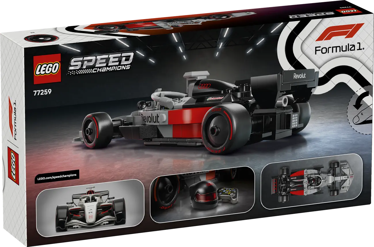 LEGO Speed Champions - Audi Revolut F1® Team R26 Rennwagen (77259)