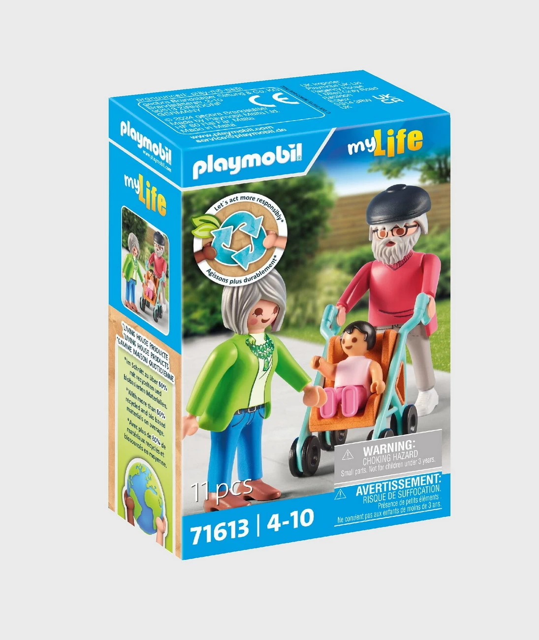 Playmobil 71613 - Großeltern mit Baby - My Life