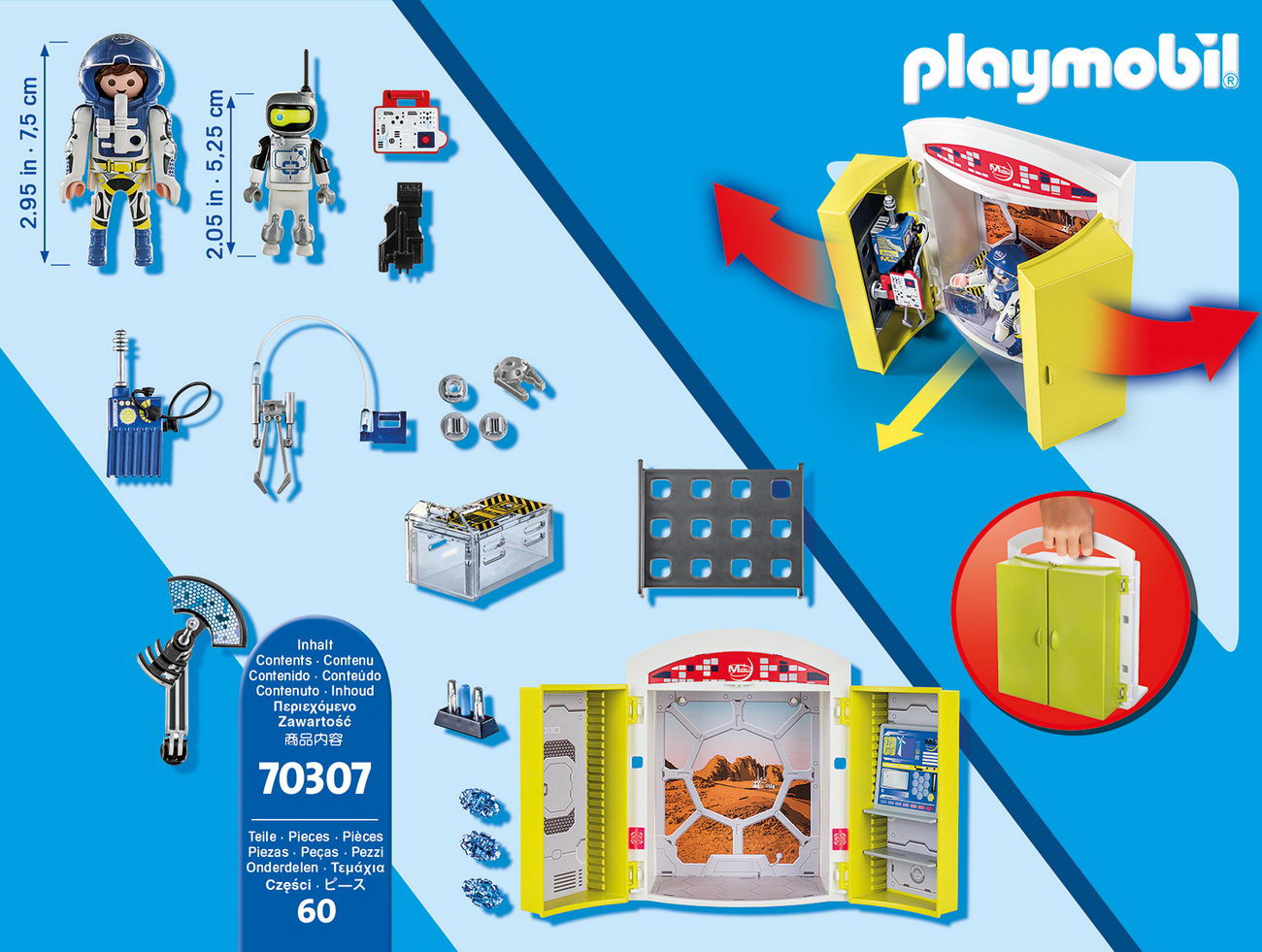 Playmobil 70307 - Spielbox In der Raumstation - Space
