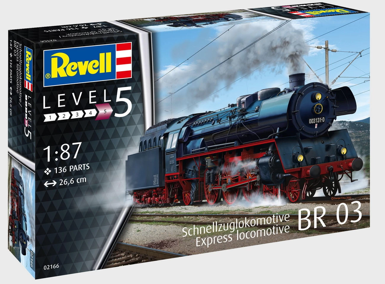 Revell 02166 - Schnellzuglokomotive BR 03