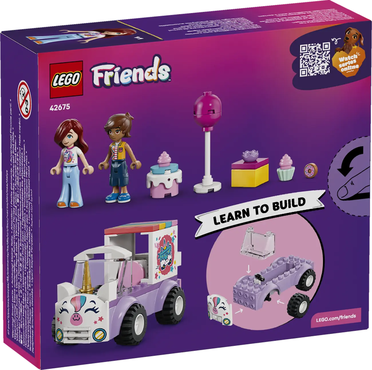 LEGO Friends - Einhorn-Kuchenlieferwagen (42675)