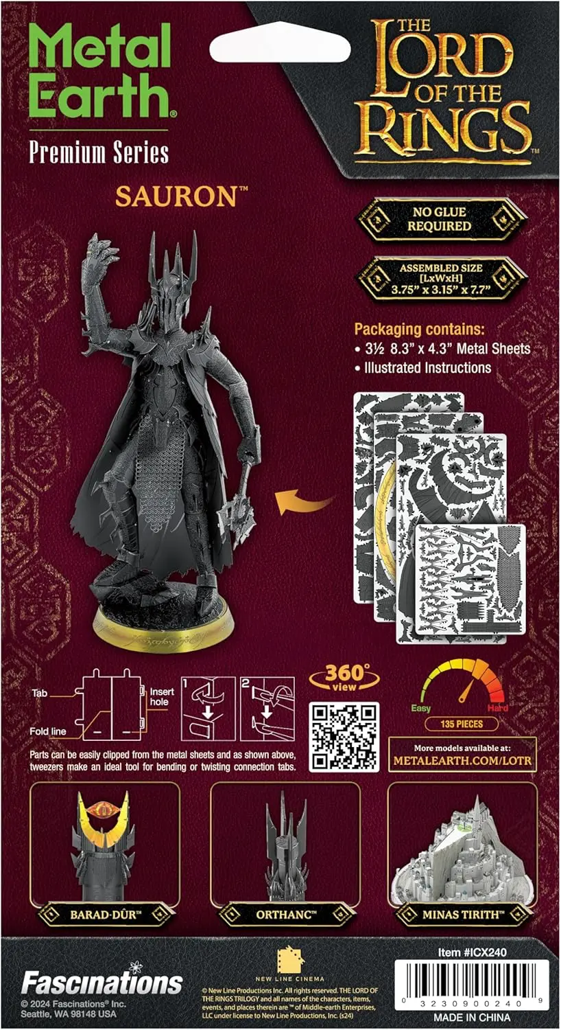 Metal Earth - Sauron - The Lord of the Rings (Premium Series)