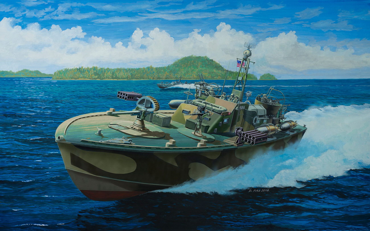 Papa-2019-11-01-Revell 05165 - Patrol Torpedo Boat PT-588/PT
