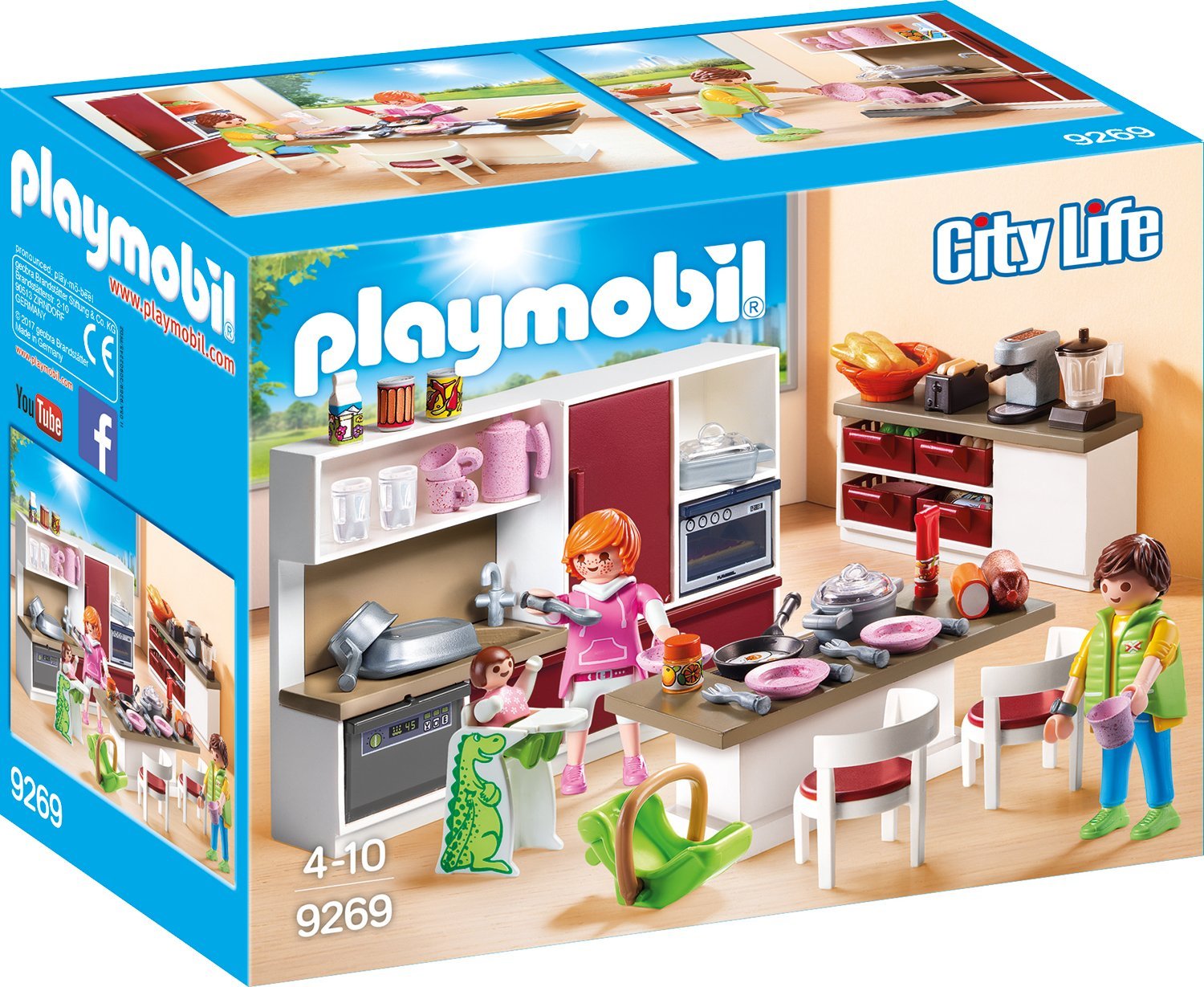 Playmobil 9269 - Große Familienküche (City Life)
