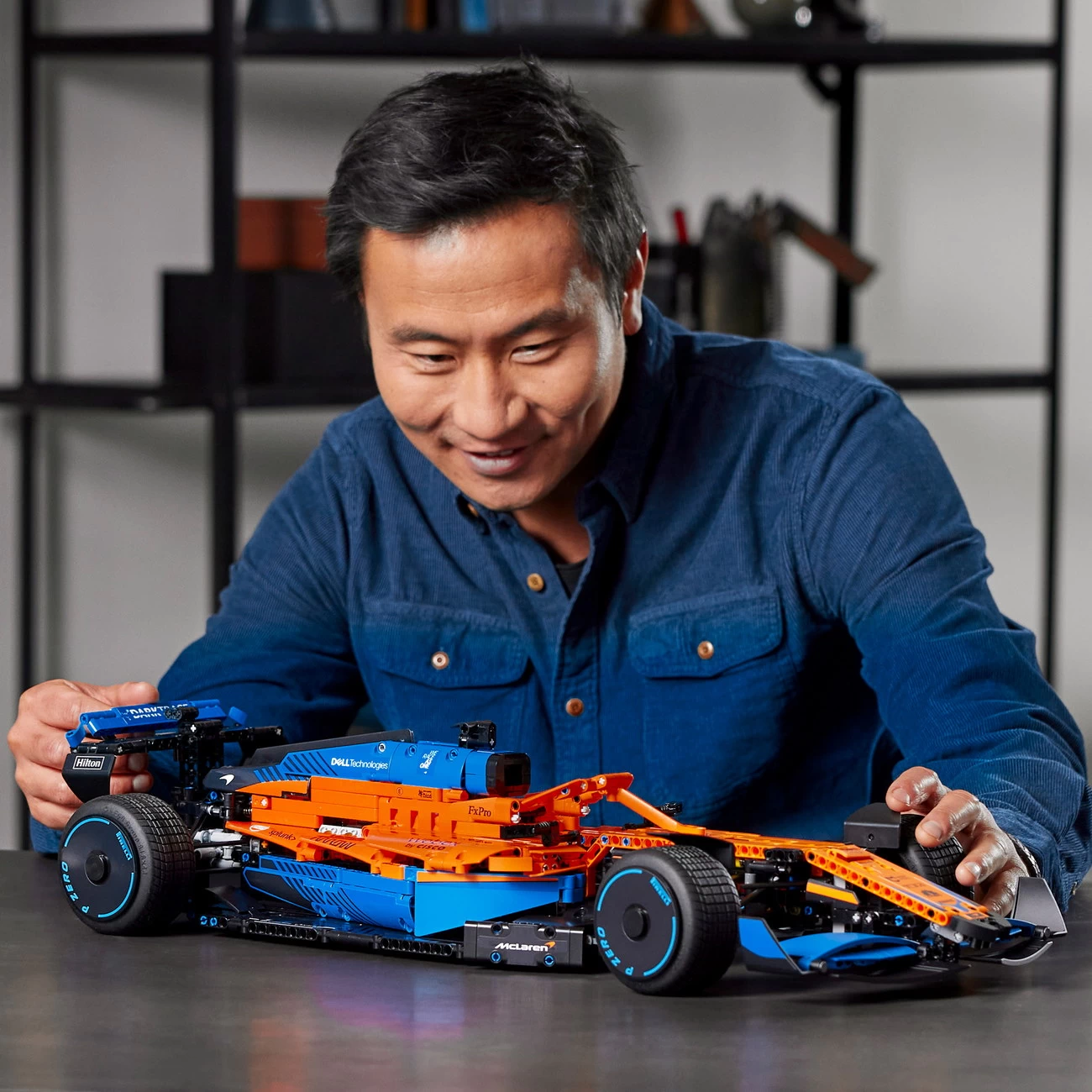 LEGO Technic 42141 - McLaren Formel 1 Bolide - erste Auflage - Alle Sticker
