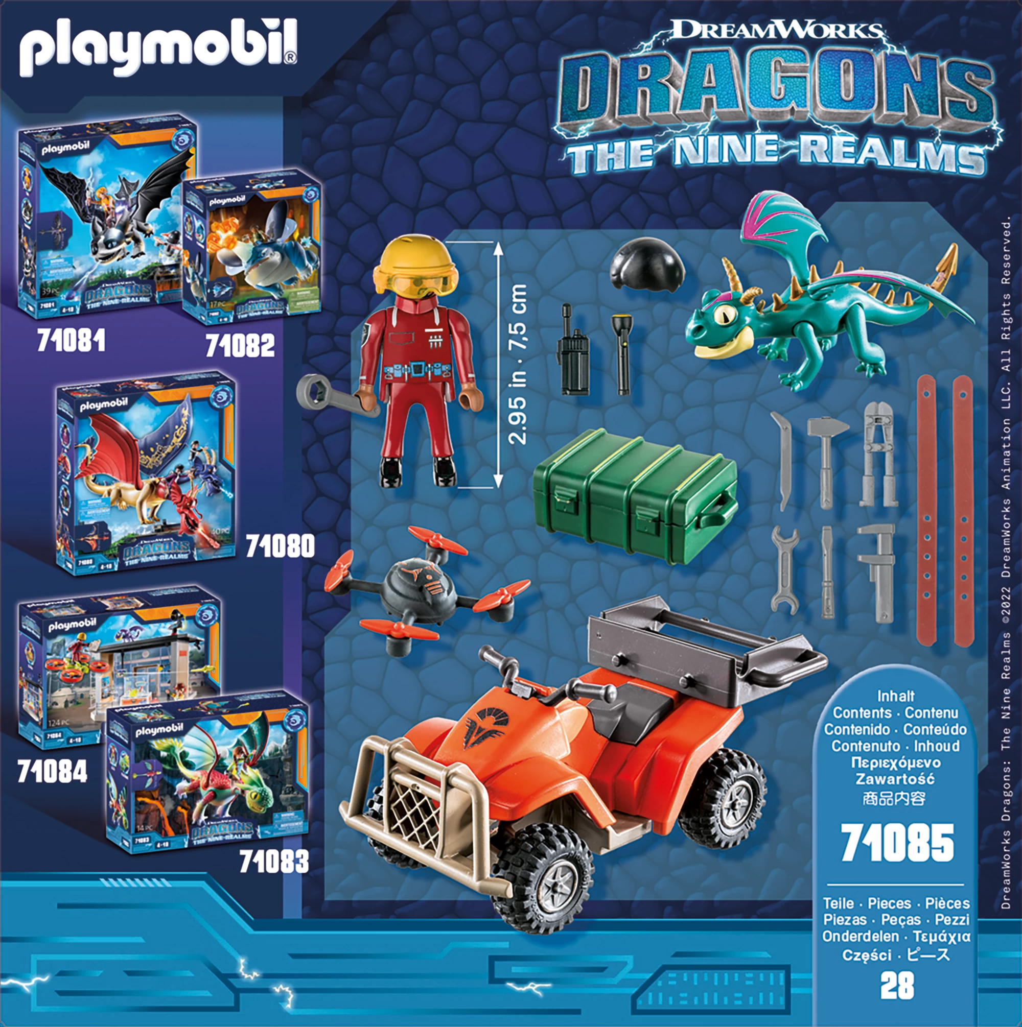 Playmobil 71085 - Icaris Quad und Phil - Dragons The Nine Realms