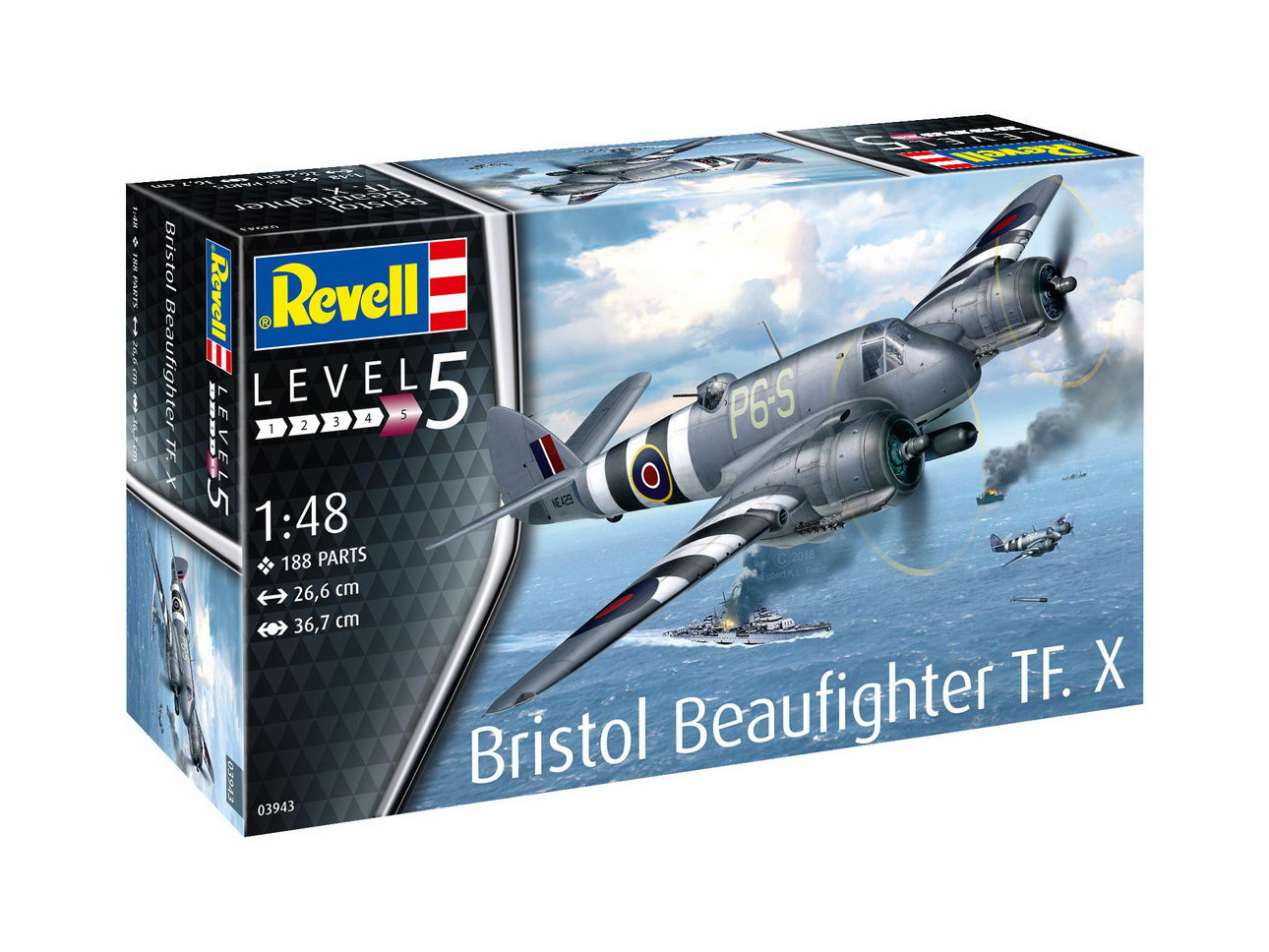 Revell 03943 - Bristol Beaufighter TF. X