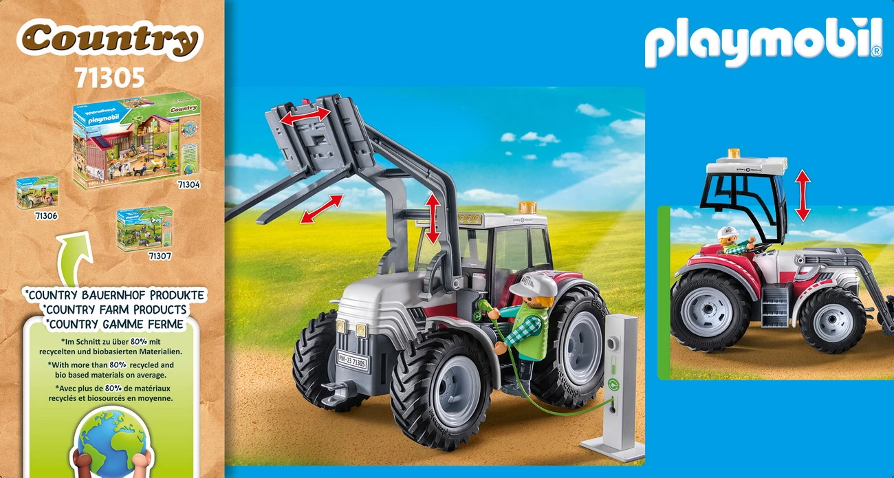 Playmobil 71305 - Großer Traktor (Country)