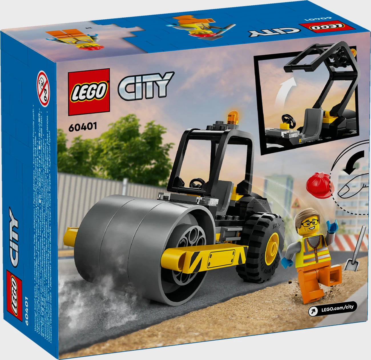 LEGO City 60401 - Straßenwalze