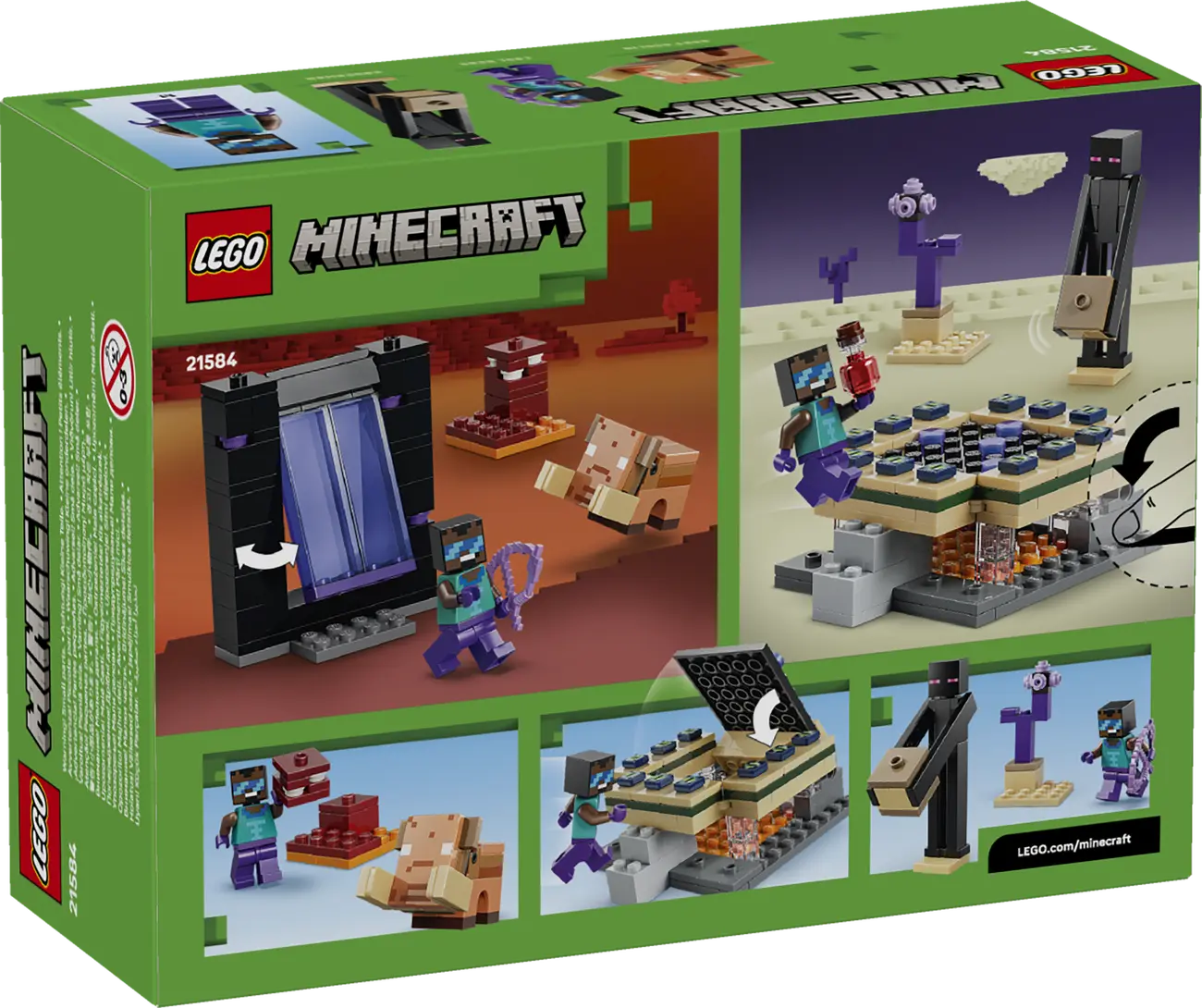 LEGO Minecraft - Reise durch Nether und Endportal (21584)