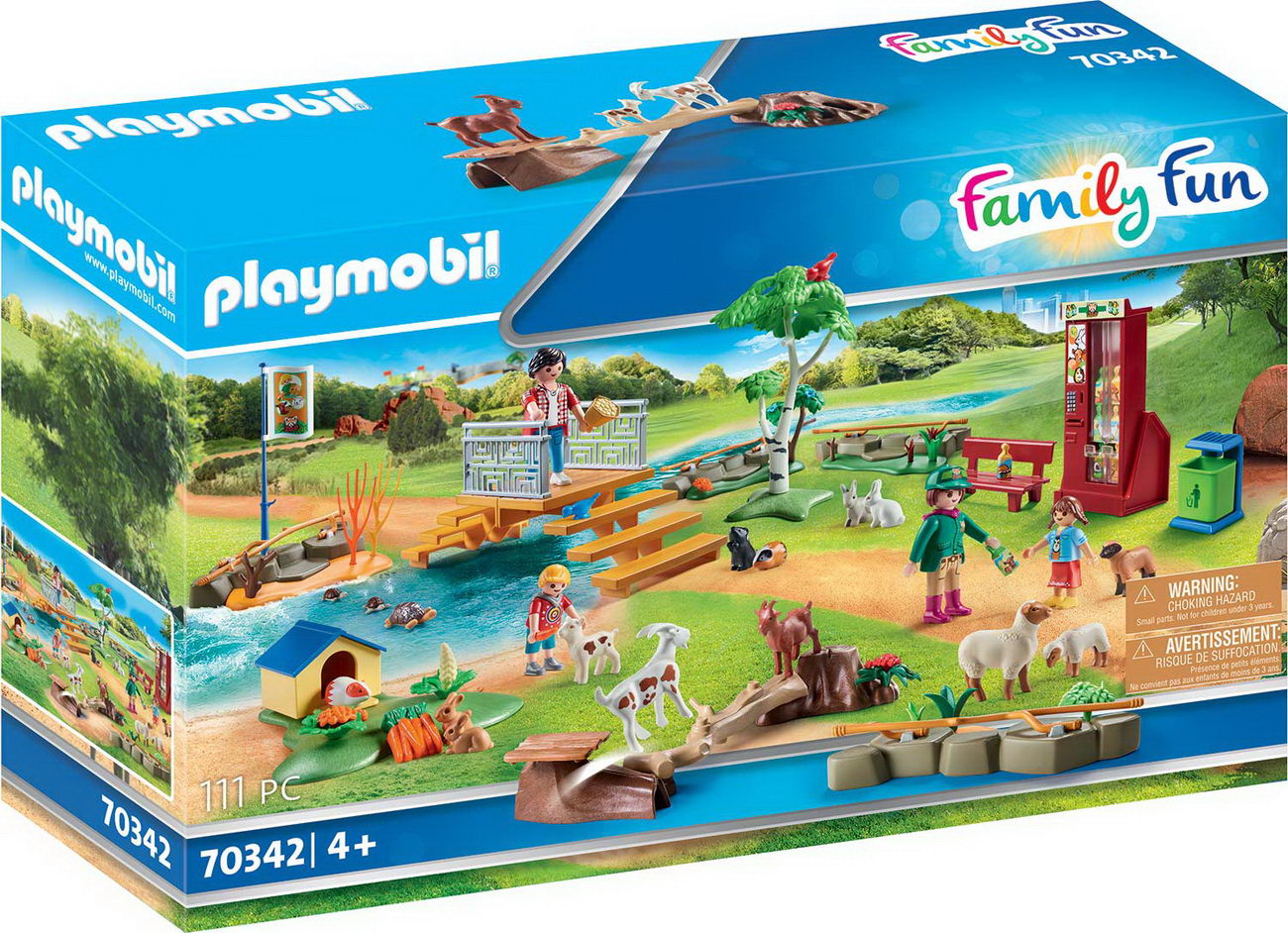 Playmobil 70342 - Erlebnis-Streichelzoo - Family Fun
