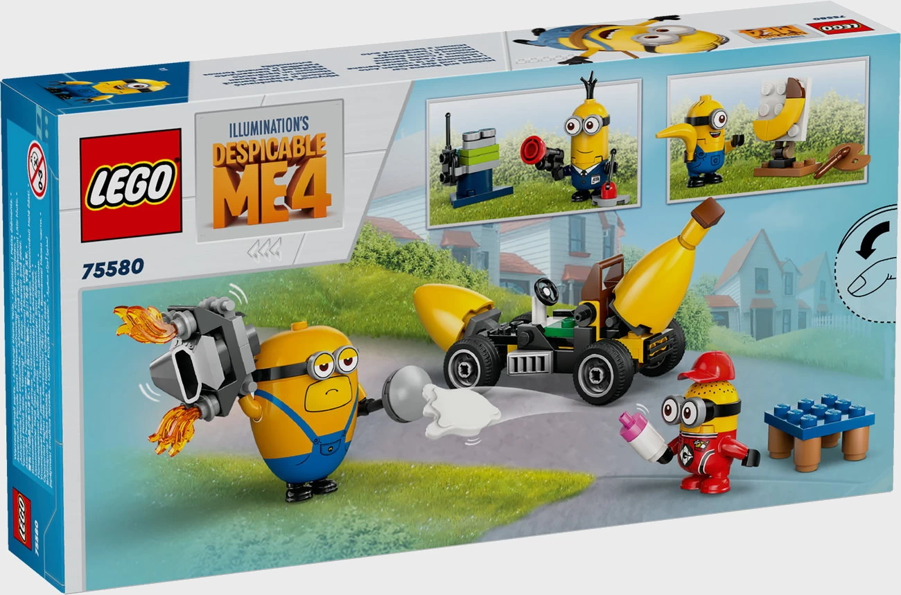 LEGO Minions 75580 - Minions und das Bananen Auto