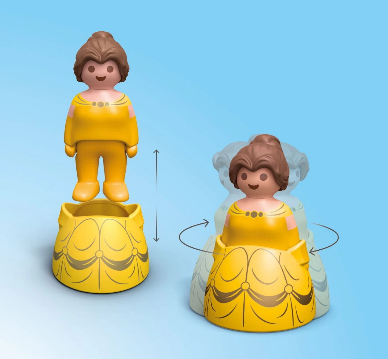 Playmobil 71458 - Belles Spielturm mit Melodie - JUNIOR u Disney