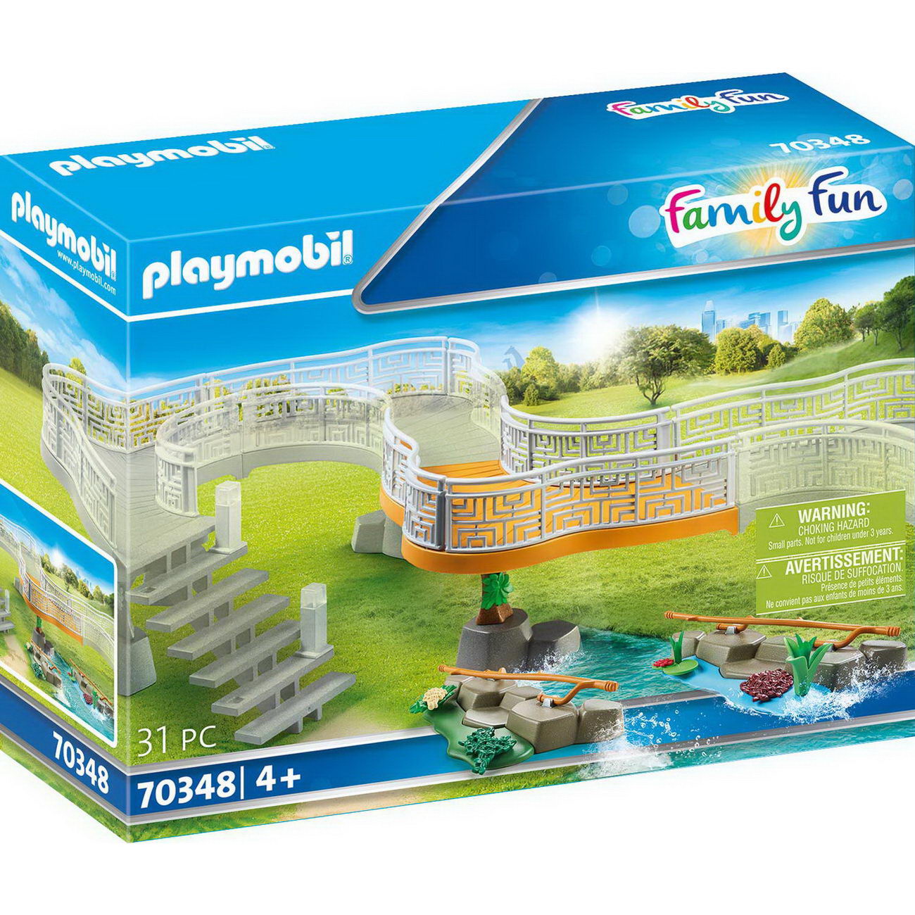 Playmobil 70348 - Erweiterungsset Erlebnis-Zoo - Family Fun