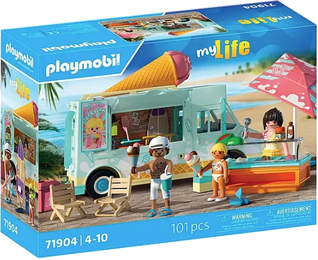 Playmobil 71904 - Ice Cream Truck mit Surfshop - My Life