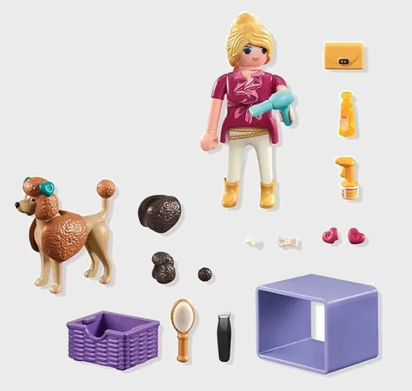 Playmobil 71747 - Hundefriseurin - My Life