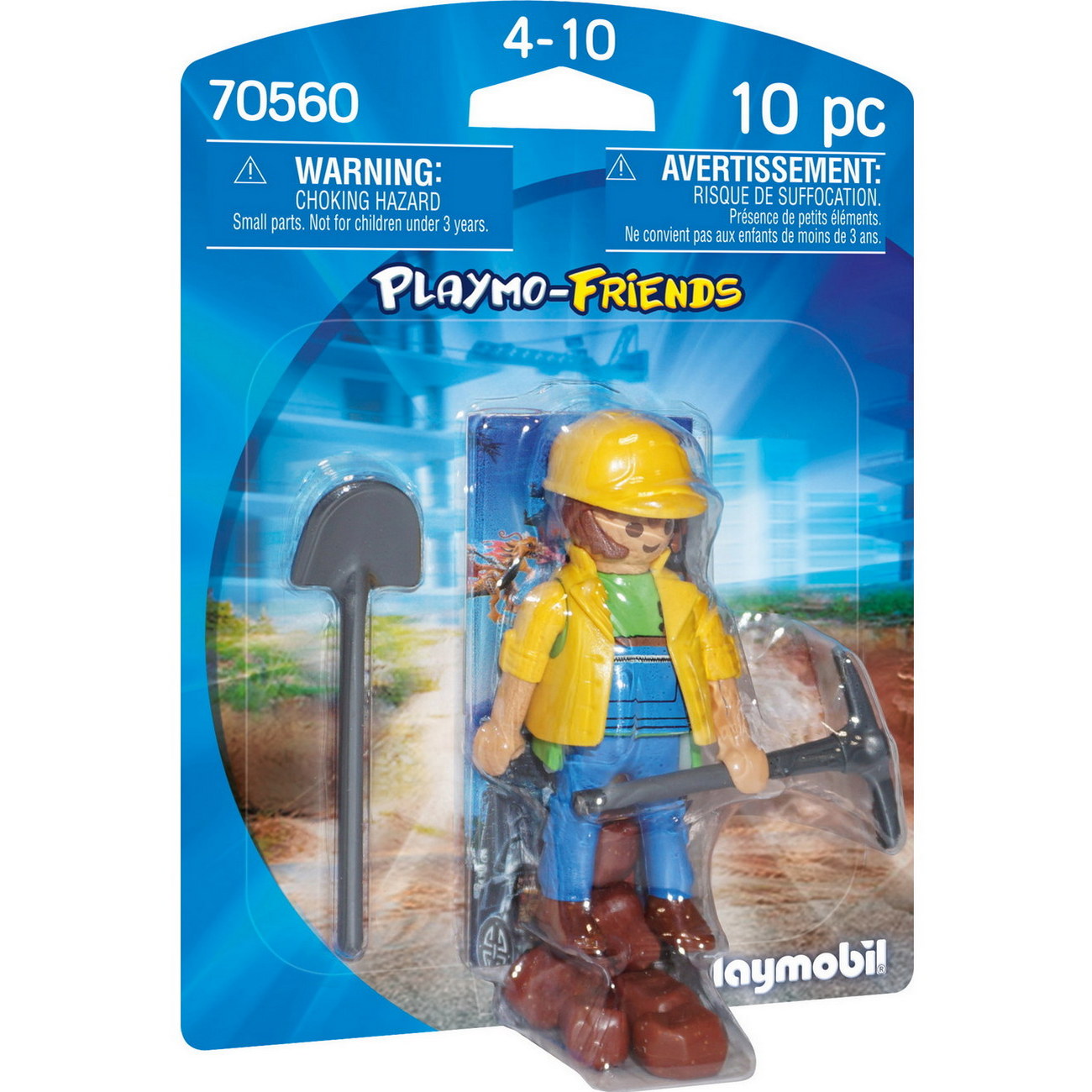 Playmobil 70560 - Bauarbeiter (PLAYMO-FRIENDS)