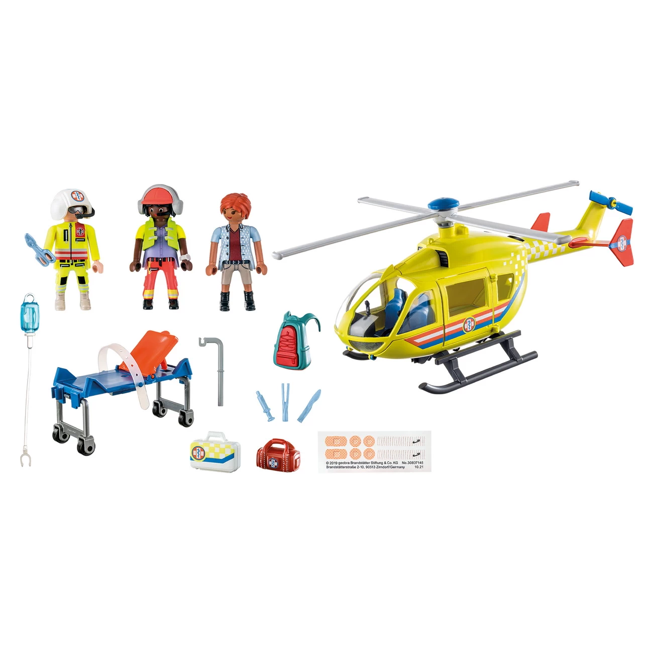 Playmobil 71203 - Rettungshelikopter - City Life