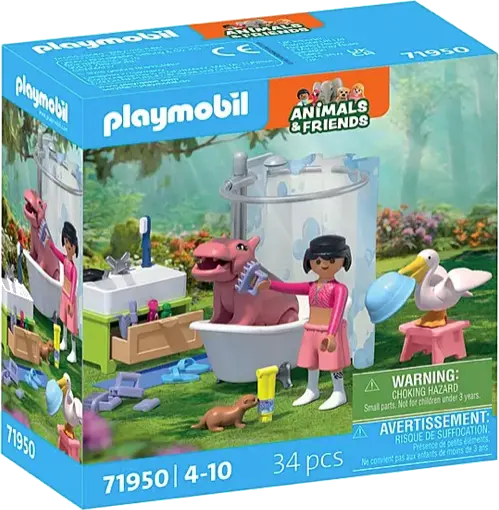 Playmobil 71950 - Tierischer Badespaß - Animals and Friends