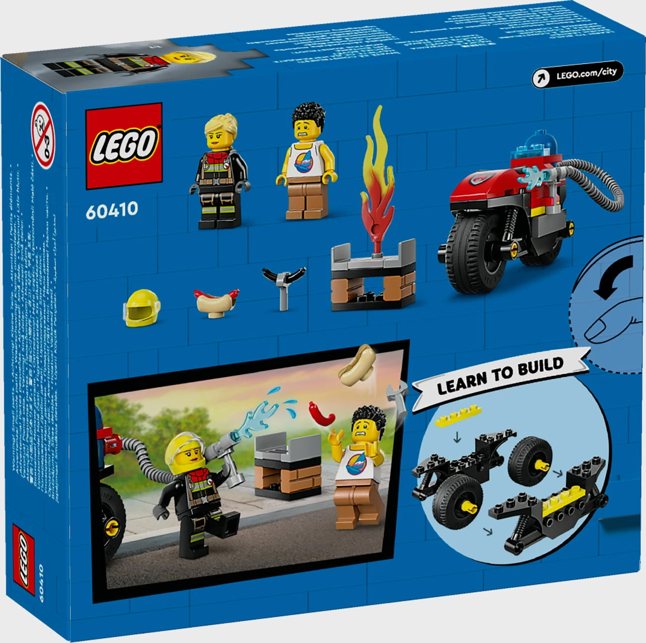 LEGO City 60410 - Feuerwehrmotorrad