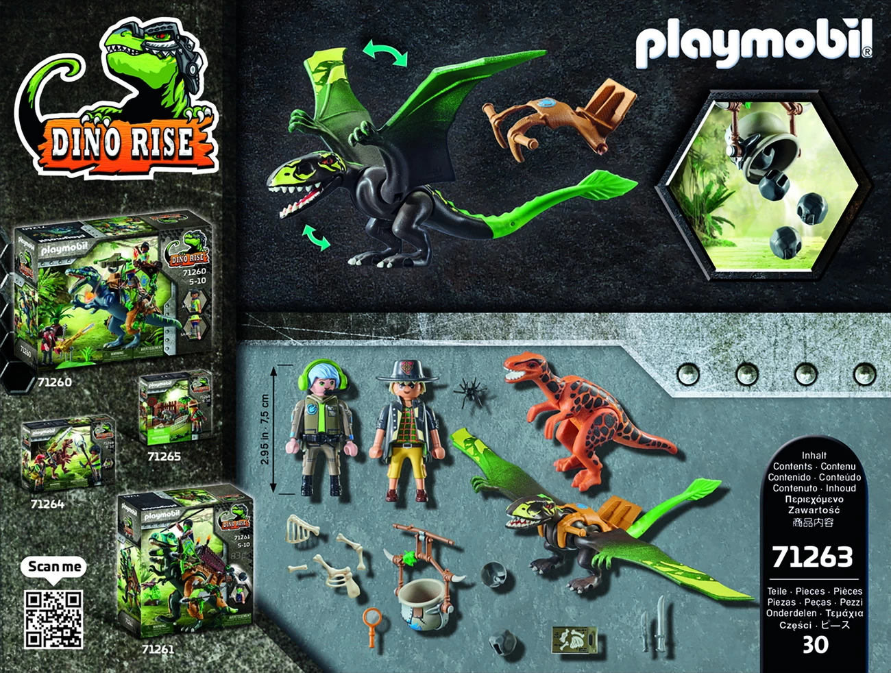 Playmobil 71263 - Dimorphodon - Dino Rise