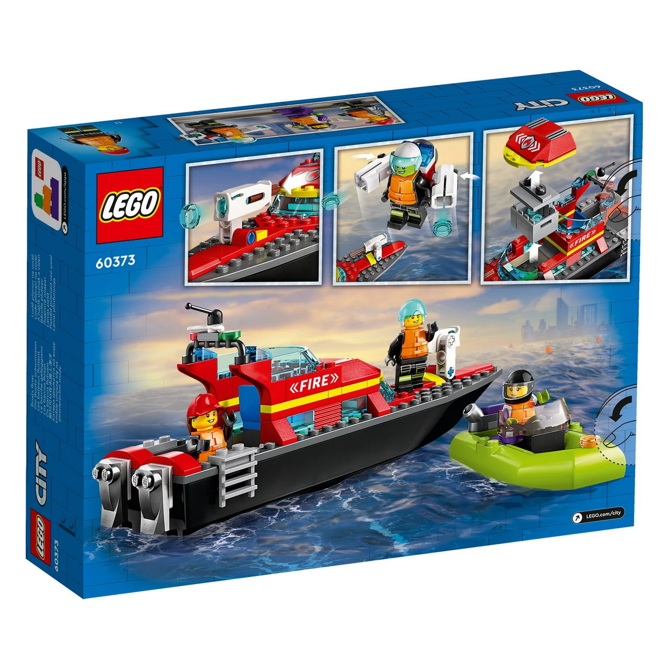 LEGO City 60373 - Feuerwehrboot