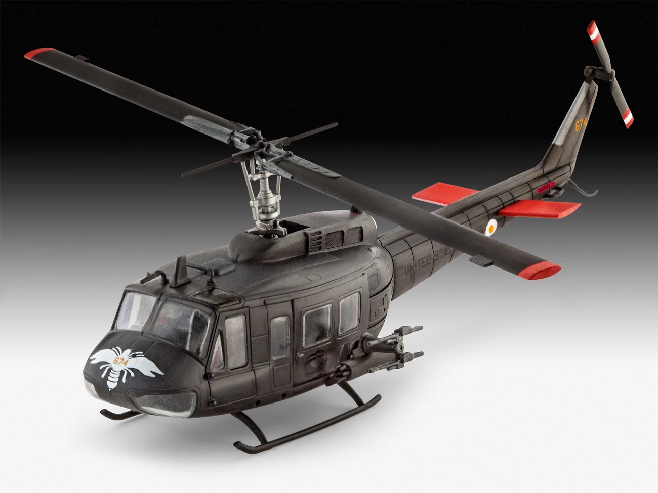 Revell 04983 - Bell UH-1H Gunship