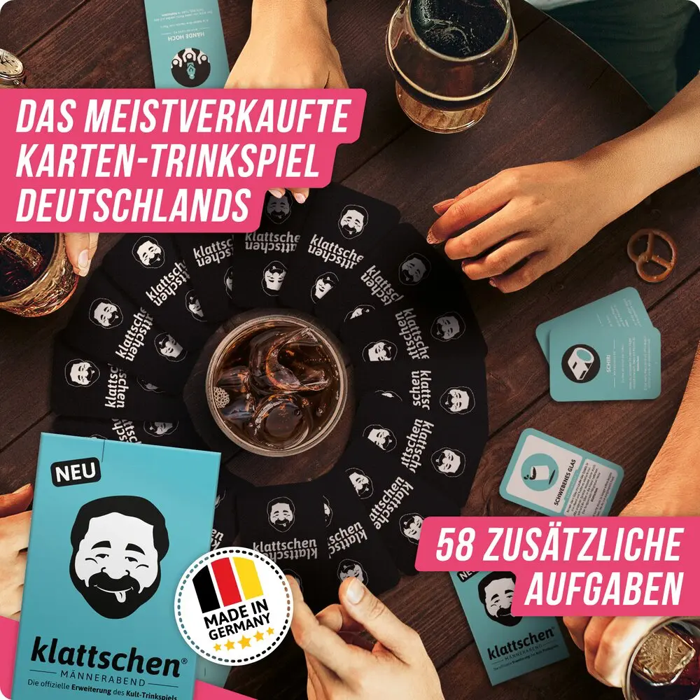 klattschen Männerabend Kartenspiel (DENKRIESEN)