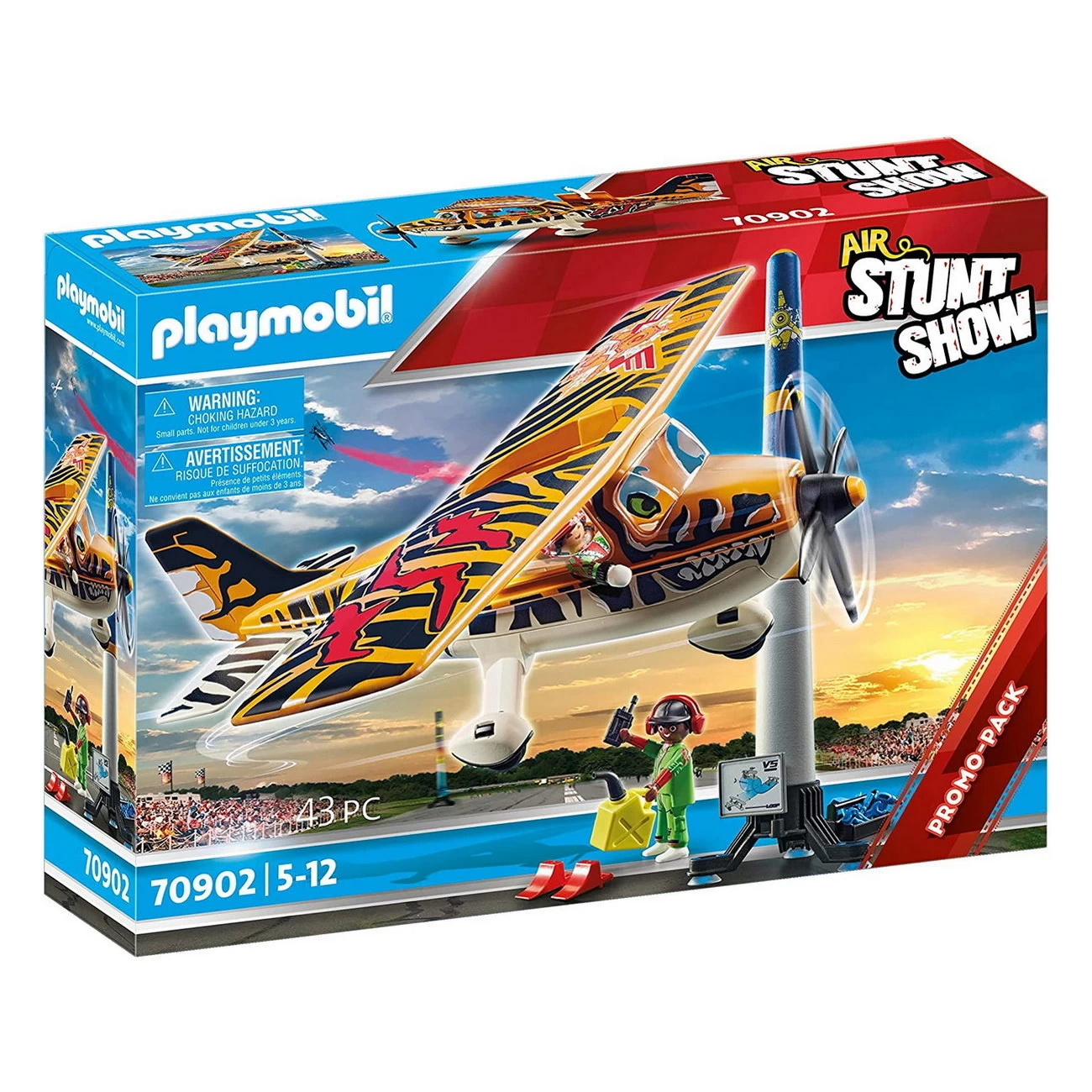 Playmobil 70902 - Propellerflugzeug Tiger - Air Stuntshow