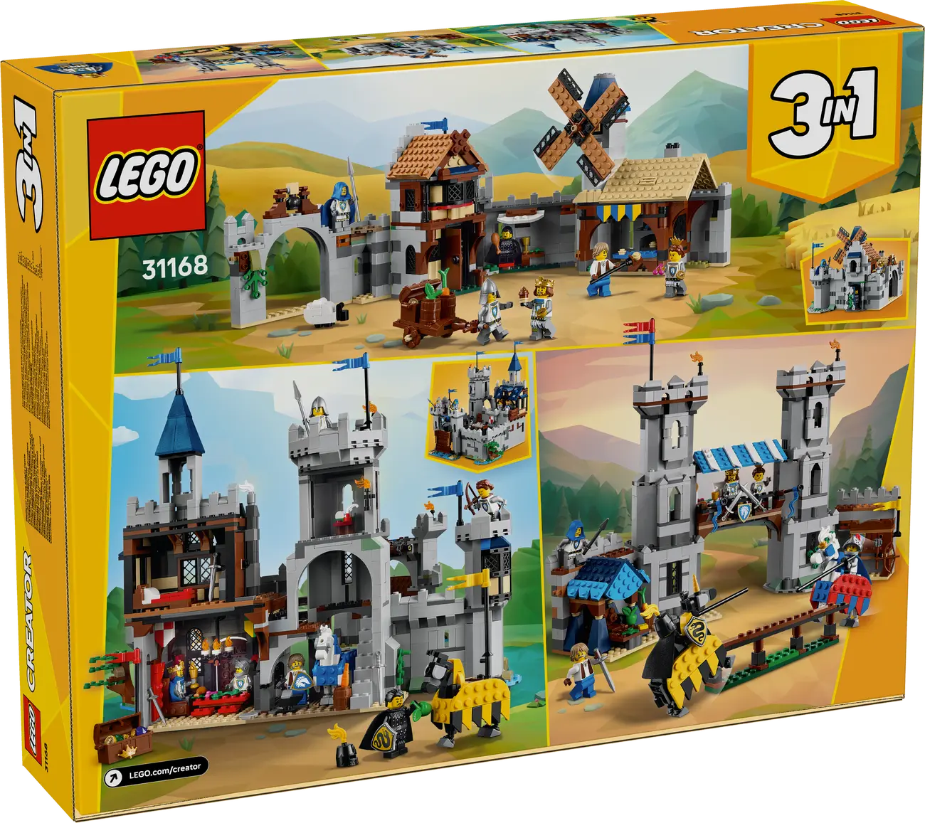 LEGO Creator 31168 - Ritterburg im Mittelalter