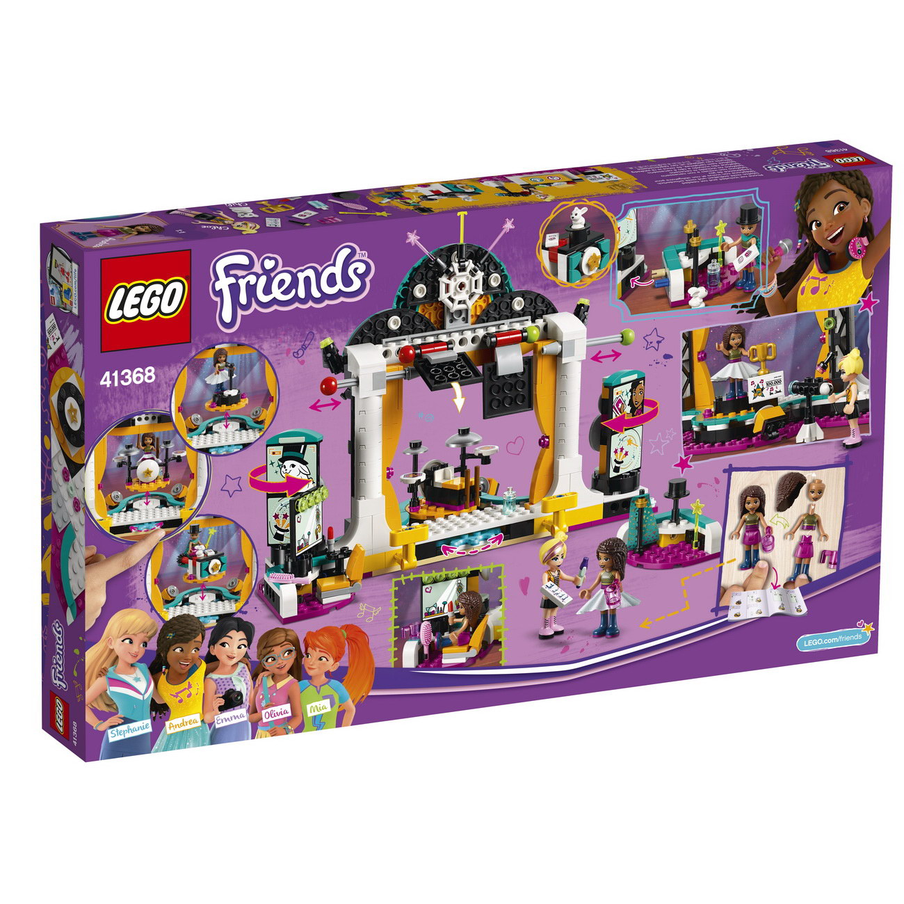 LEGO Friends 41368 - Andreas Talentshow