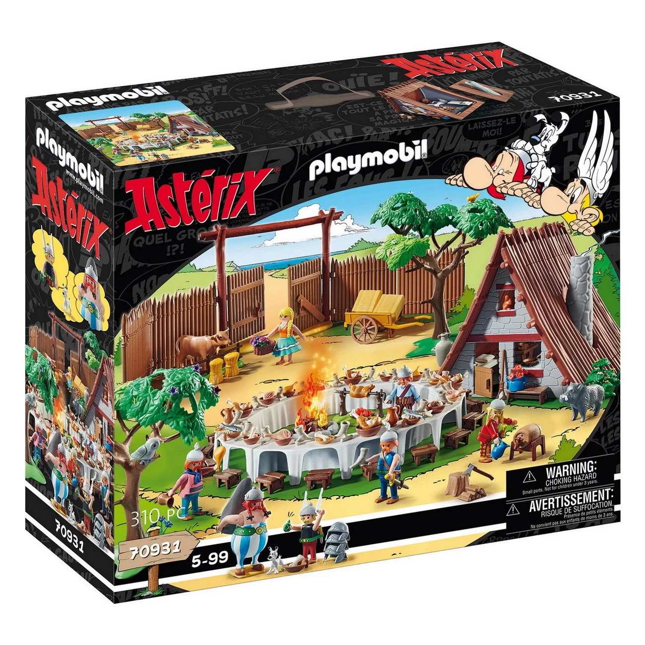 Playmobil 70931 - Asterix: Großes Dorffest