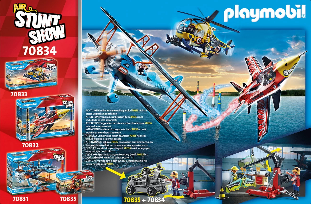 Playmobil 70834 - Servicestation - Air Stuntshow