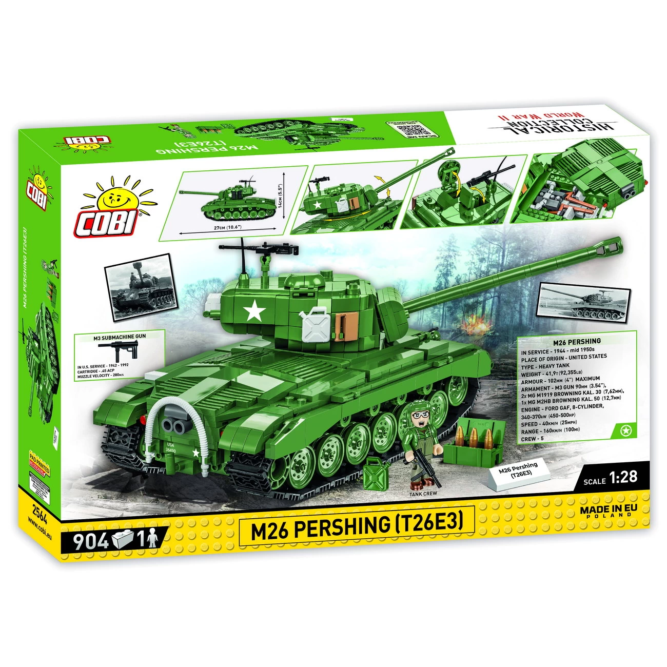 COBI - M26 Pershing (2564) - Bausteine kaufen