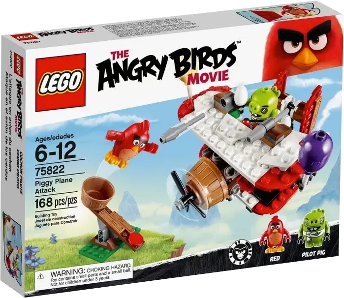 LEGO Angry Birds 75822 - Piggy Plane Attack