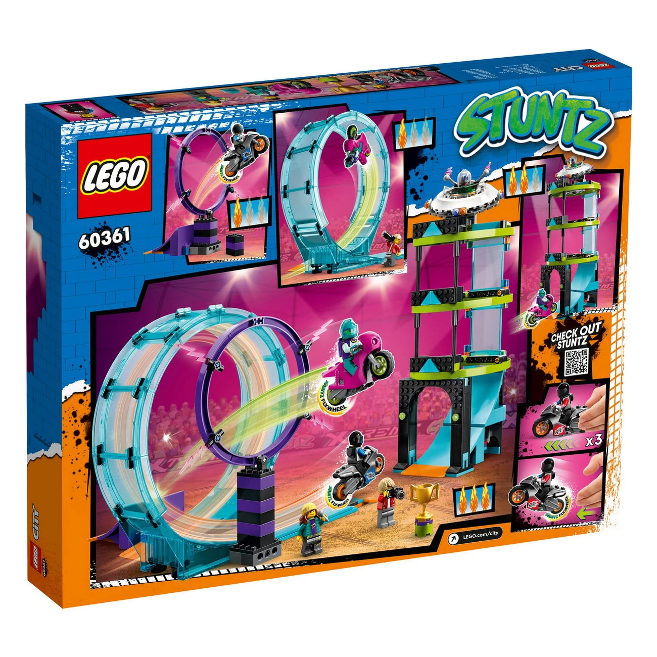 LEGO City 60361 -  Ultimative Stuntfahrer-Challenge