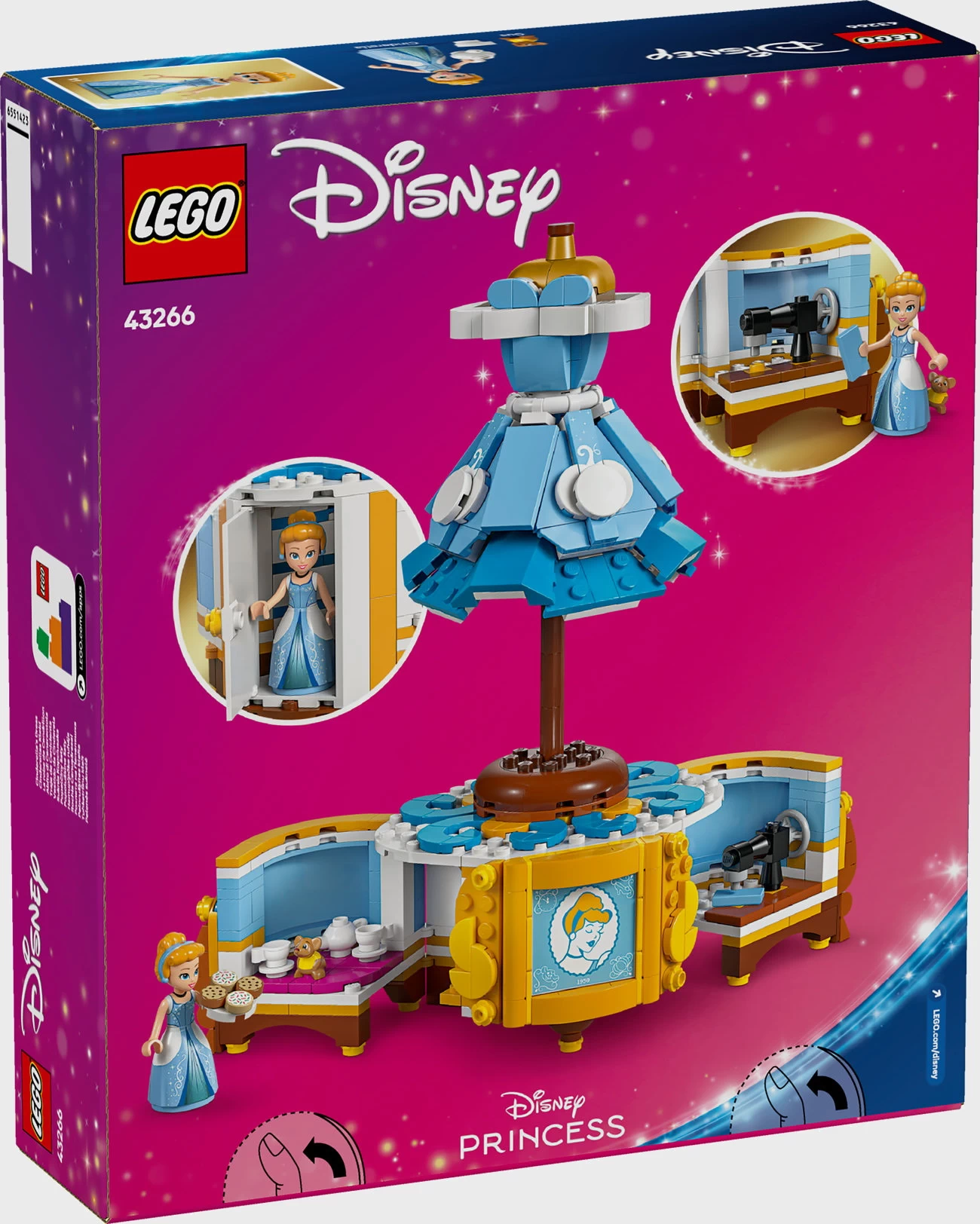 LEGO Disney Princess 43266 - Cinderellas Kleid