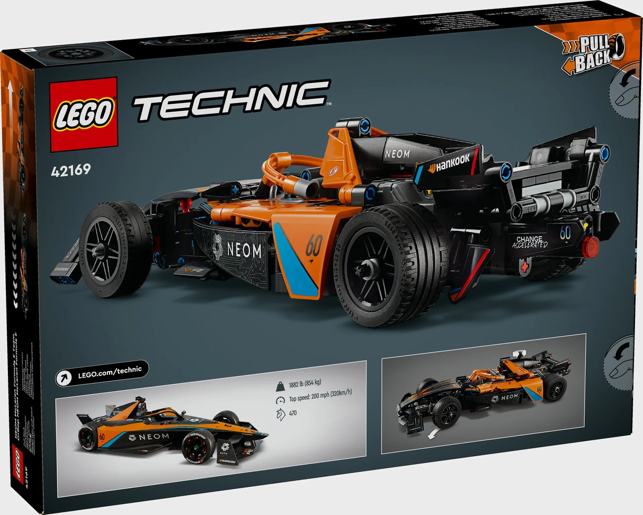 LEGO Technic 42169 - NEOM McLaren Formula E Race Car