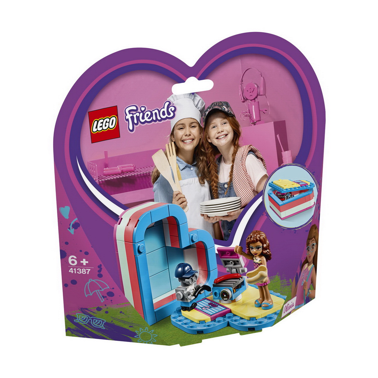 LEGO Friends (41387) Olivias sommerliche Herzbox