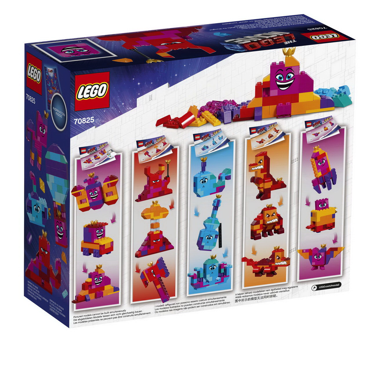 The LEGO Movie 2 70825 - Königin Wasimma Si-Willis Bau-was-du-willst-Box