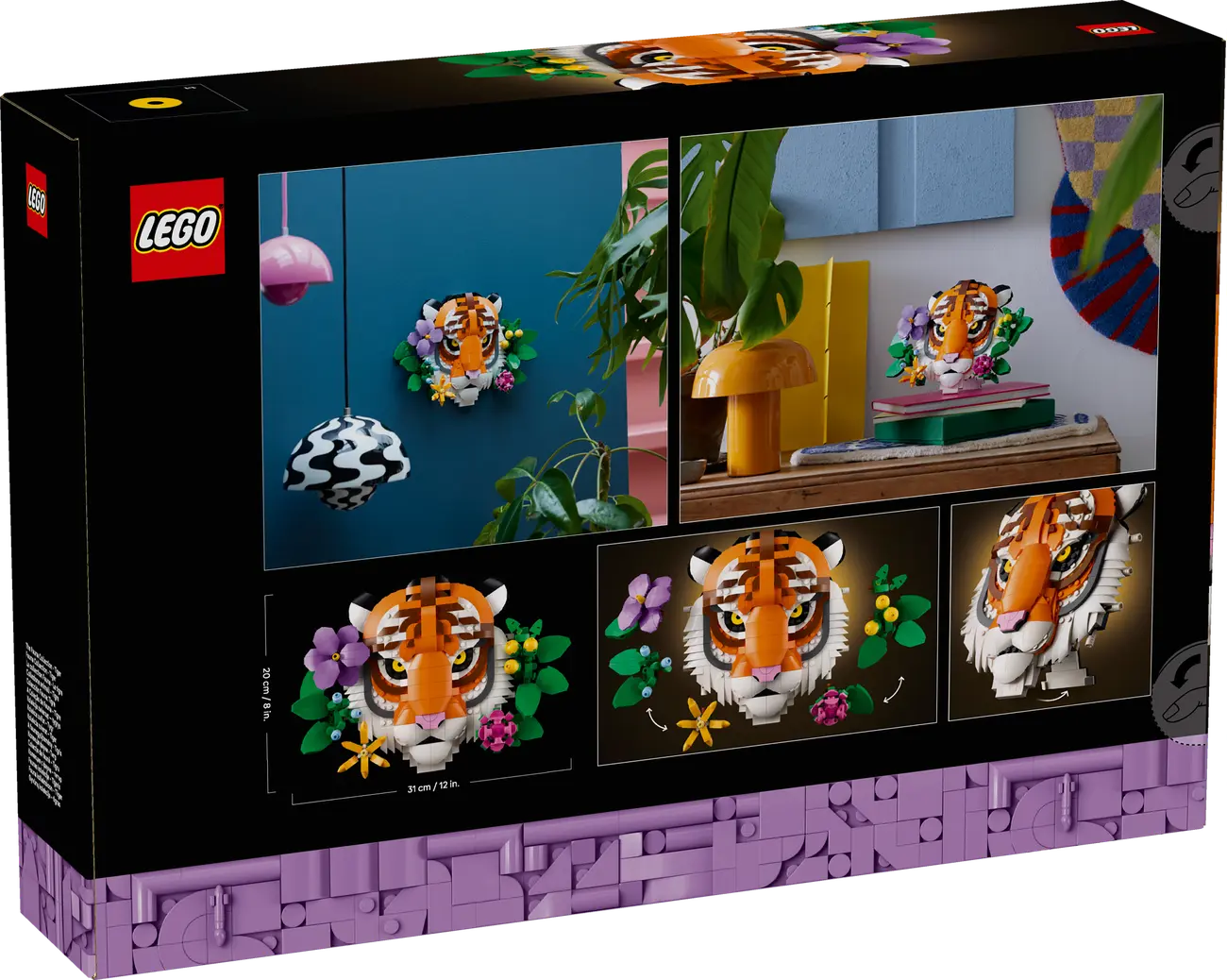 LEGO Art 31217 - Die Fauna Kollektion - Tiger