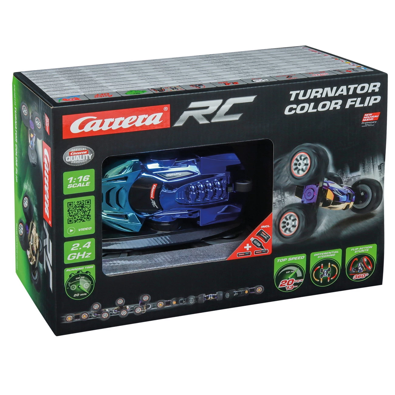 Carrera R/C - Turnator Color Flip (162114)