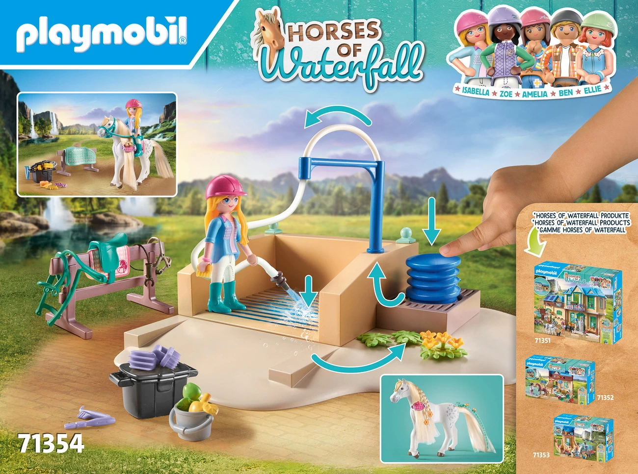 Playmobil 71354 - Isabella & Lioness mit Waschplatz - Horses of Waterfall