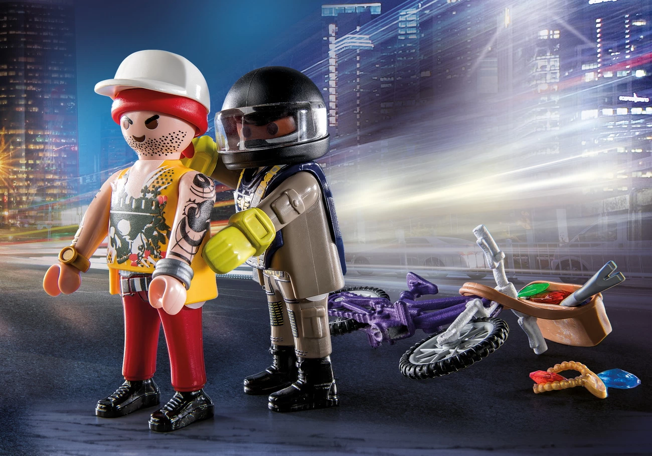 Playmobil 71255 - Starter Pack SEK und Juwelendieb - City Action