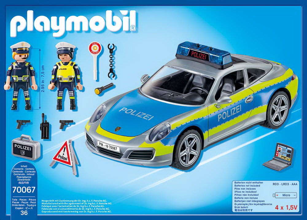 Playmobil 70067 - Porsche 911 Carrera 4S Polizei (City Action)
