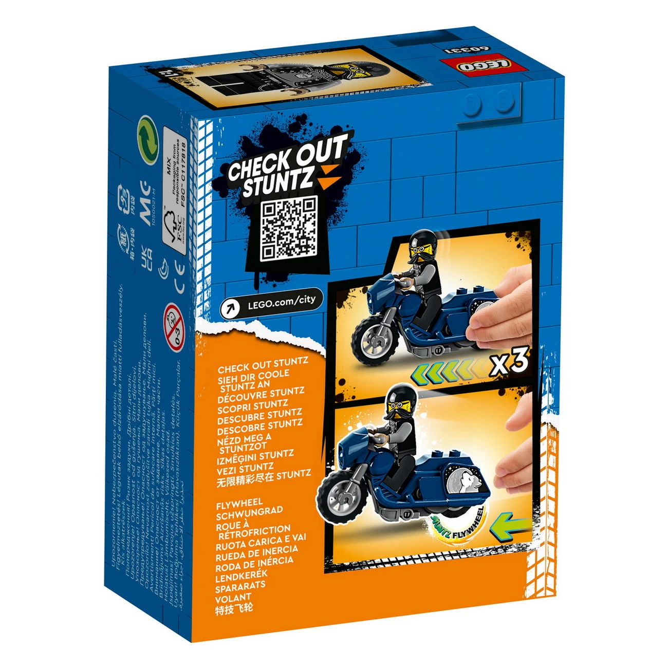 LEGO City 60331 - Cruiser-Stuntbike