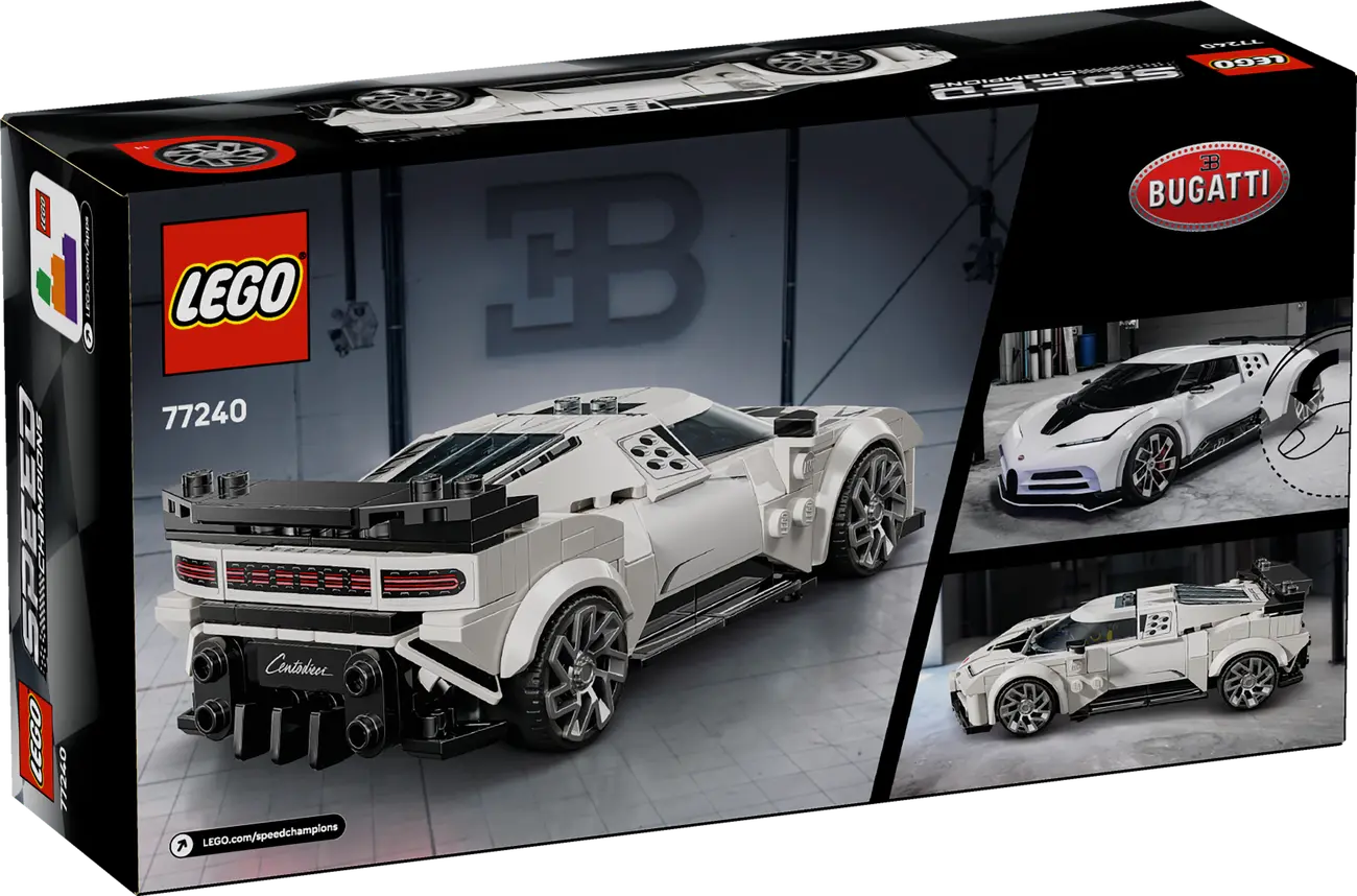 LEGO Speed Champions 77240 - Bugatti Centodieci Hypersportwagen