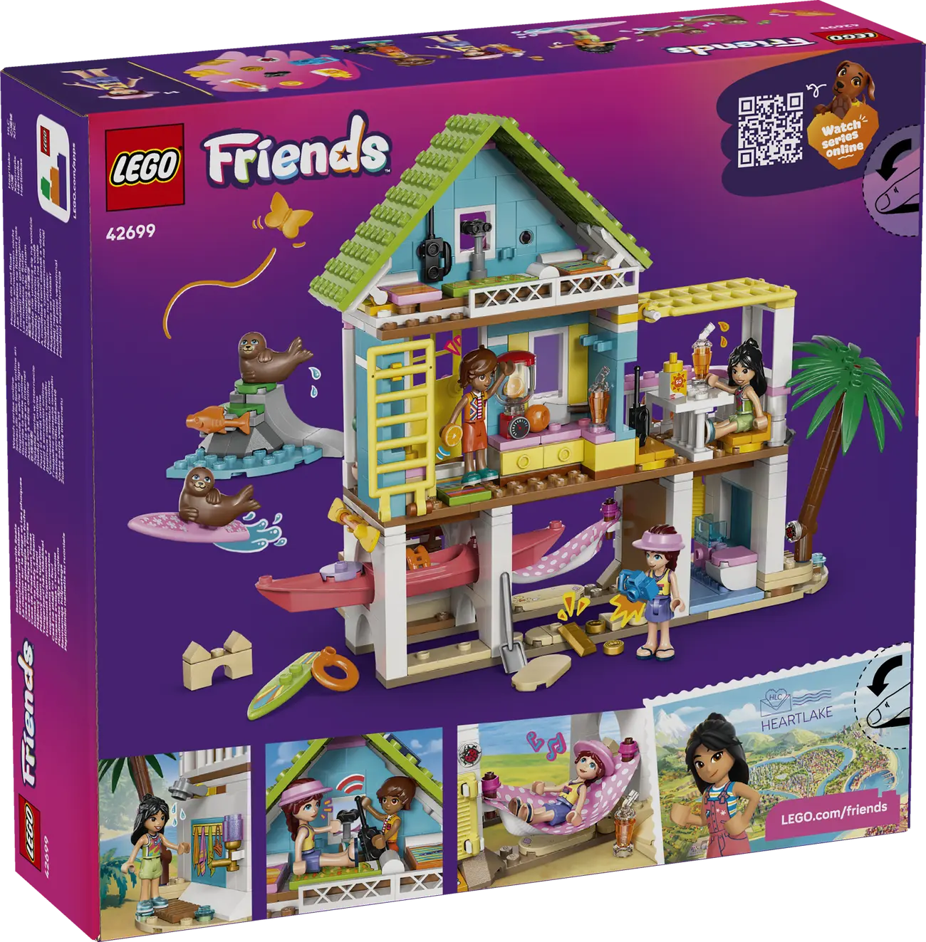 LEGO Friends - Strandhaus mit Robben (42699)