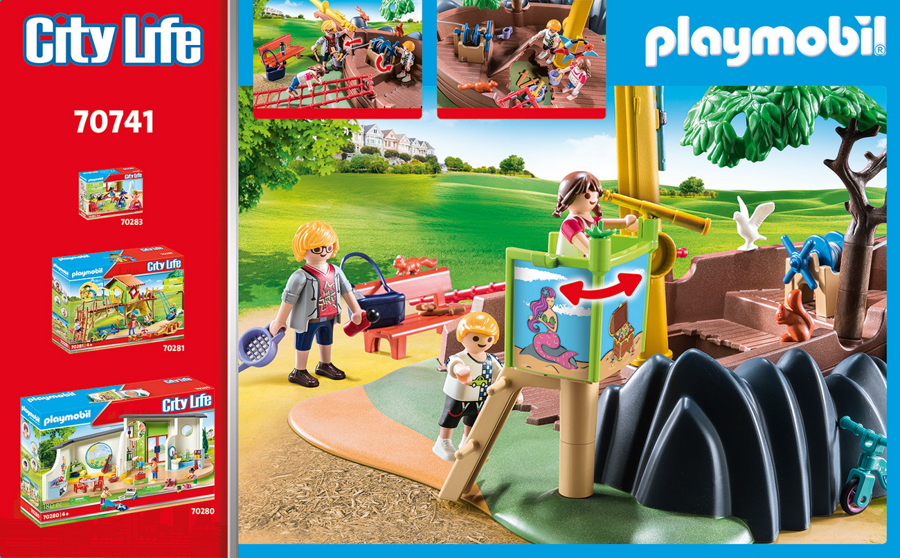 Playmobil 70741 - Abenteuerspielplatz mit Schiffswrack - City Life